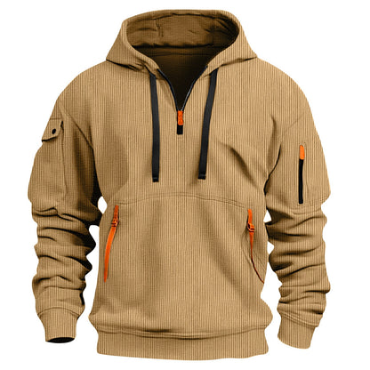 Herren Funktionspullover Sportlich Funktionell Warm