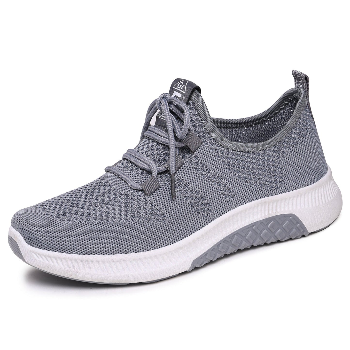 Damen Sneaker Bequem Atmungsaktiv Elastisch Schnüren