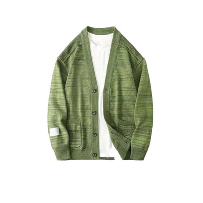 Herren Strickcardigan Lässig mit Taschen Modern