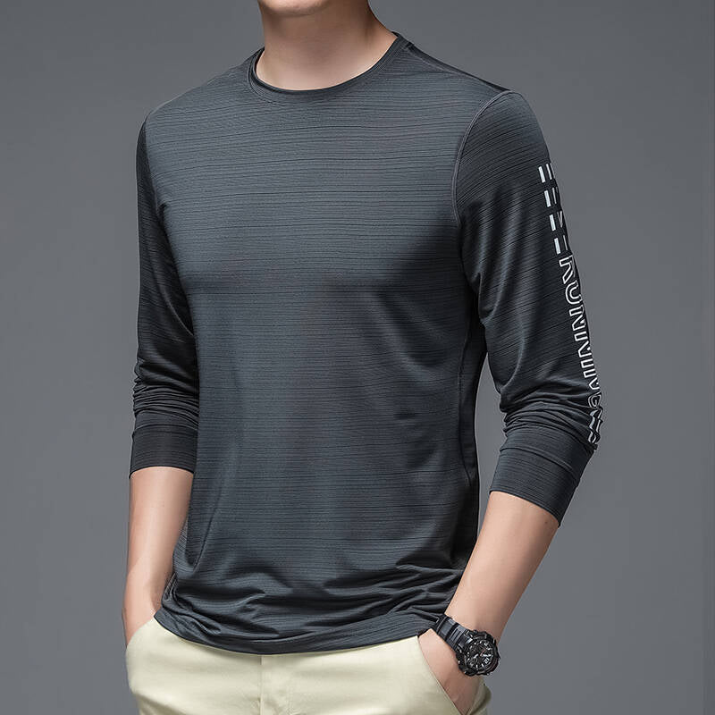 Herren Sportshirt Funktionsshirt atmungsaktiv Modern