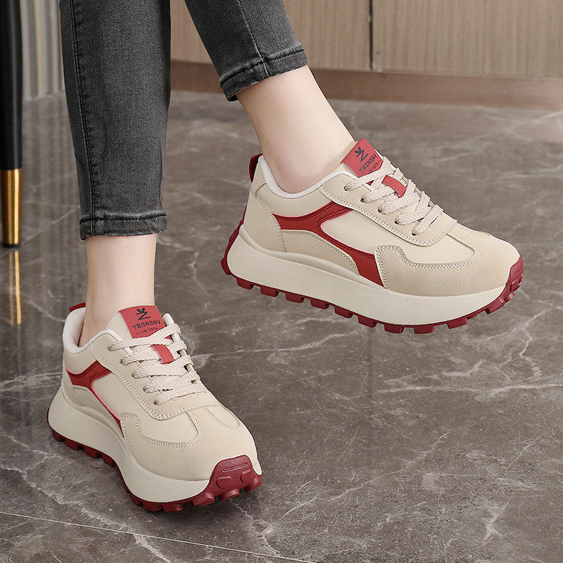 Damen Sneaker Sportlich atmungsaktiv mit weichen Sohlen