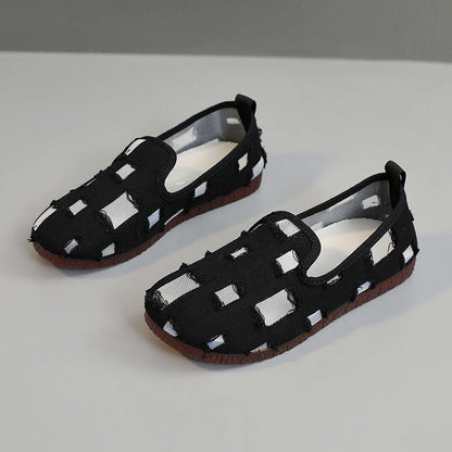 Damen Hausschuhe Slip-On Bequem atmungsaktiv