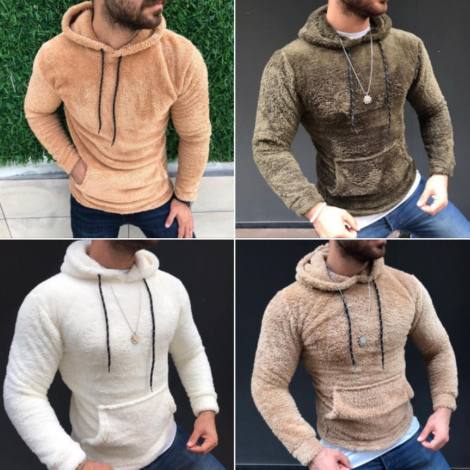 Herren Hoodie Kuschelig Weich Berlin Style - BerlinGlamour