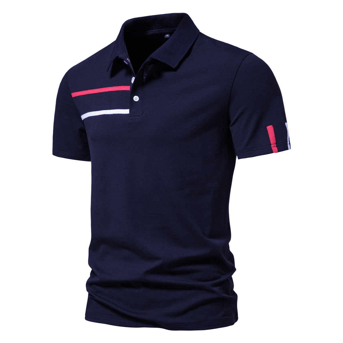 Herren Poloshirt Modern mit Farbdesign und Style
