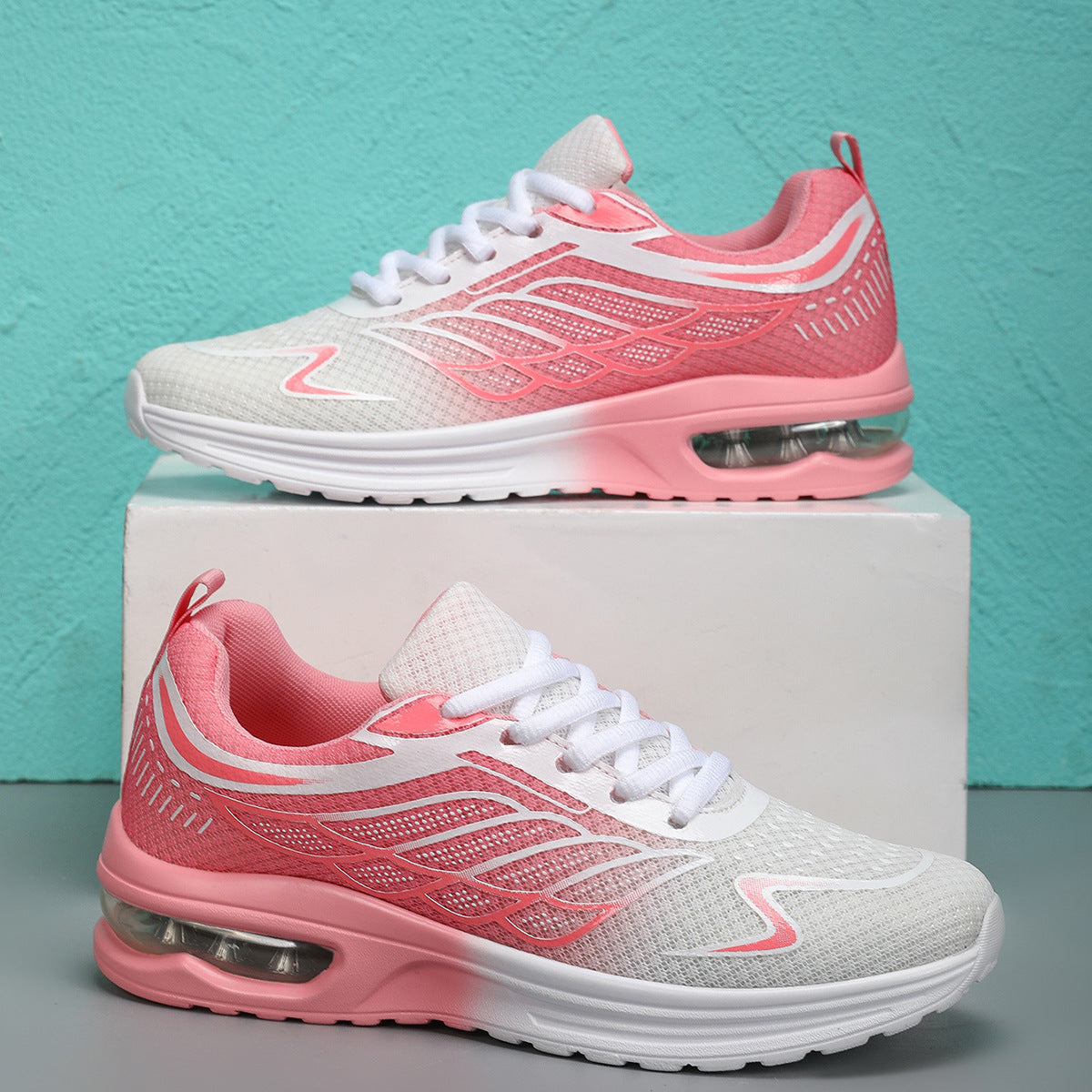 Damen Laufschuhe atmungsaktiv mit Dämpfung System