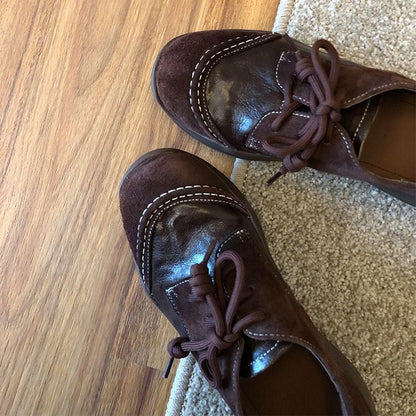 Damen Schnürschuhe Bequem Robust Anatomisch - BerlinGlamour
