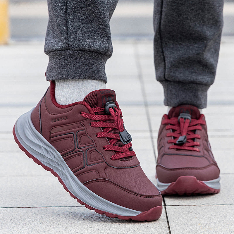 Damen Sneaker Sportlich Atmungsaktiv mit Weichem Innenfutter