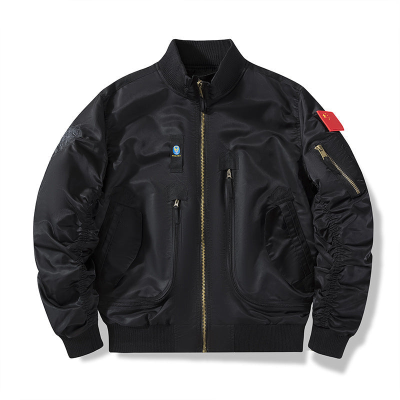 Herren Bomberjacke Technisch Funktionell Wasserabweisend