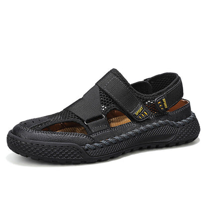 Damen Sport Sandalen Komfort Klettverschluss Bequem