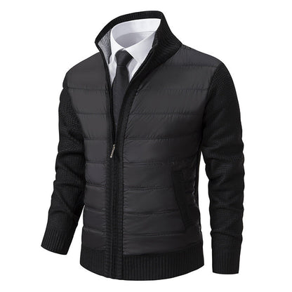 Herren Kapuzenjacke Sportlich Strukturiert Elegant - BerlinGlamour