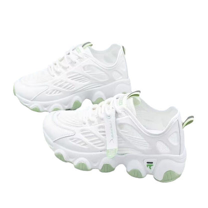 Damen Sneaker Bequem Atmungsaktiv Chunky Style