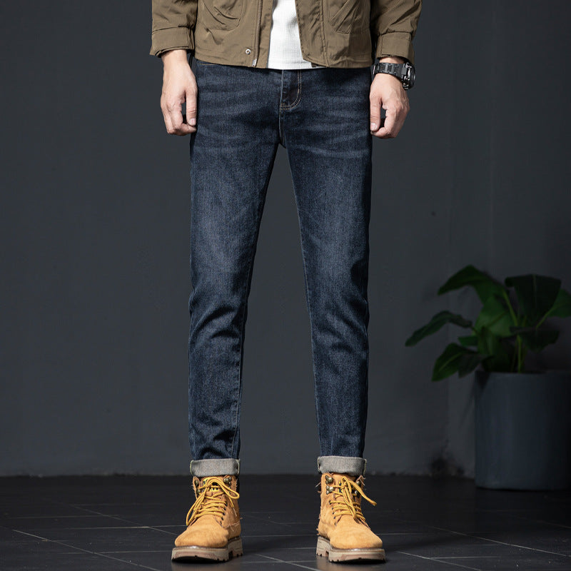 Herren Jeans Slim Fit Hose Modern Komfortabel