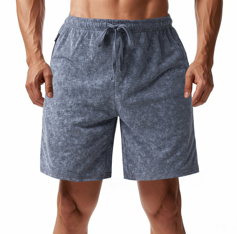 Bequeme Herren Shorts Freizeit Komfort Stoff mit Kordelzug