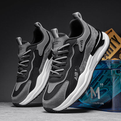 Damen Sneaker Sportlich Rutschfest Laufsohle Modisch