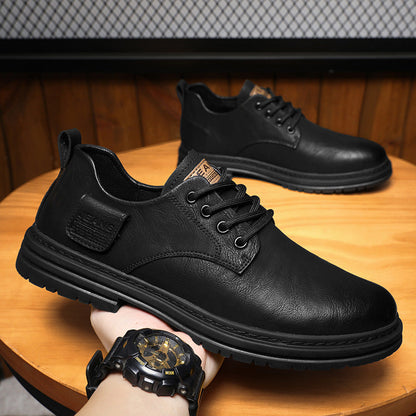 Damen Schnürschuhe Robust Leder Schuhe Heidi Stil