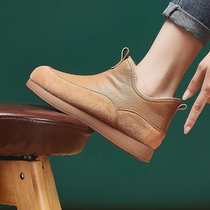 Damen Sneaker High-Top Warm mit rutschfester Sohle