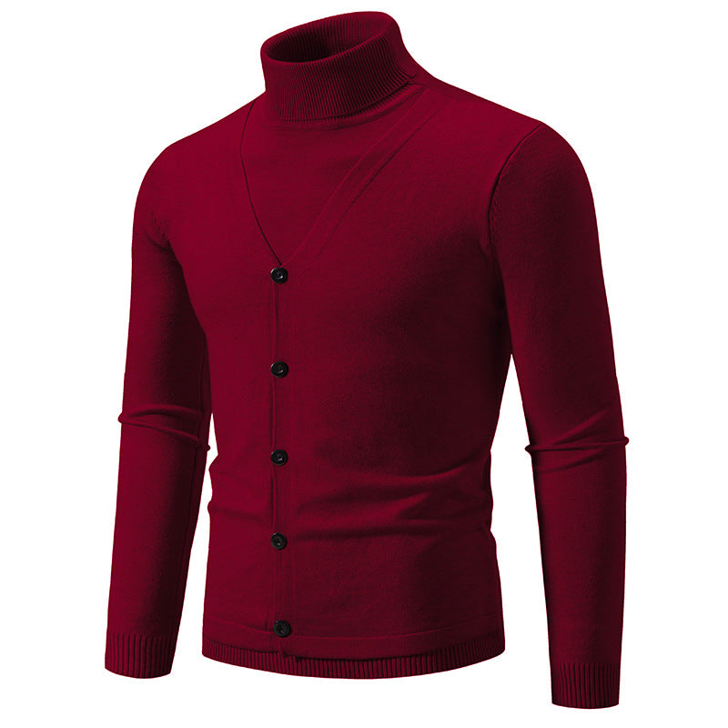 Ein eleganter Rollkragenpullover mit knöpfbaren Frontdetails und feiner Strickstruktur BerlinGlamour ist genau das, was du suchst. Dieser Titel kombiniert die wichtigsten Adjektive