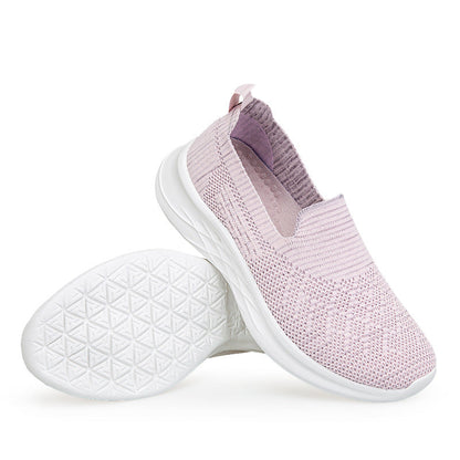 Damen Laufschuhe Komfort Atmungsaktiv Slip-On Sneaker