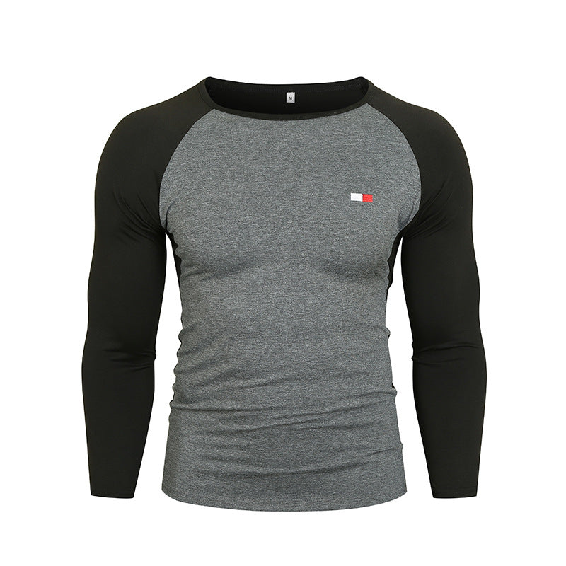 Herren T-Shirt Langarm Baumwolle Weich Berlin Style
