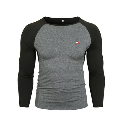 Herren T-Shirt Langarm Baumwolle Weich Berlin Style
