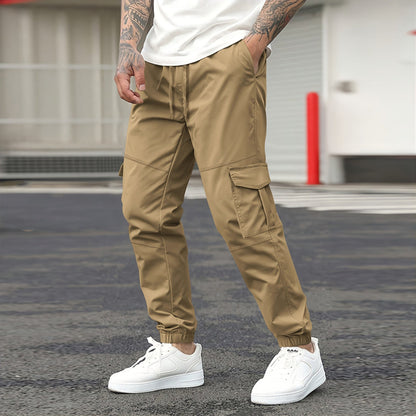Herren Cargo-Hose elastisch mit seitlichen Taschen