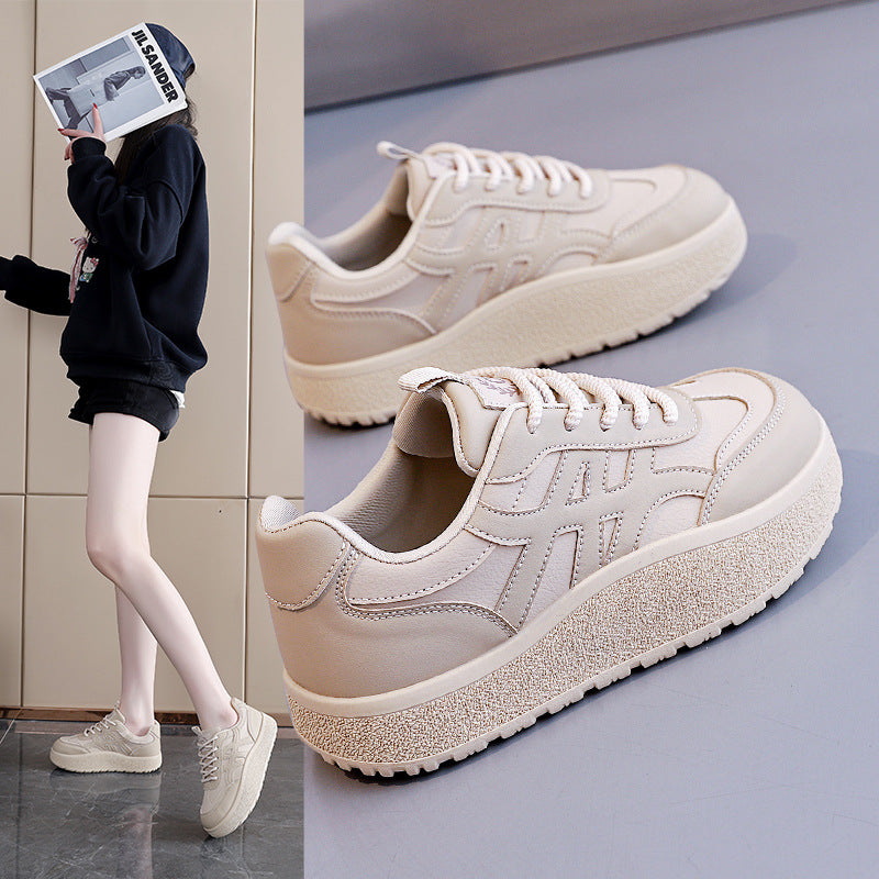 Damen Plateau Sneaker Sportlich atmungsaktiv Komfortabel - BerlinGlamour