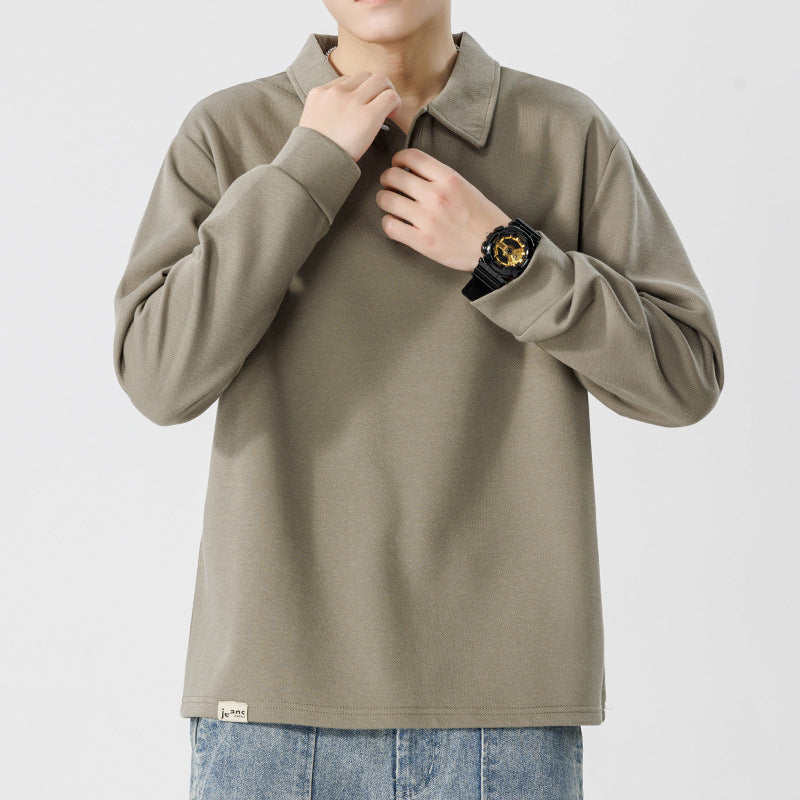 Herren Poloshirt Langarm Trägerfreundlich Modern