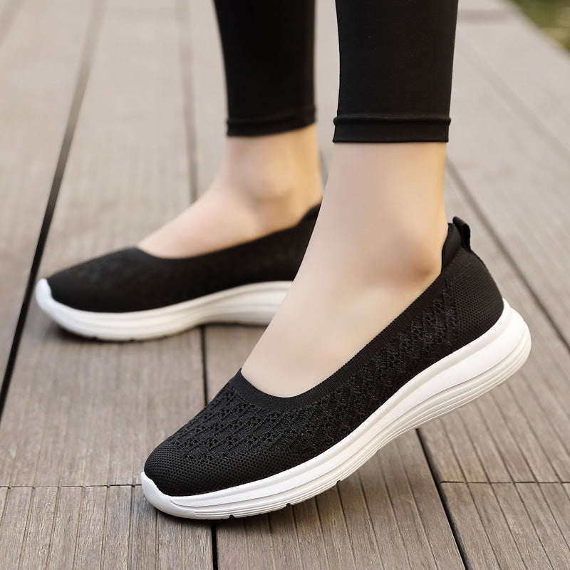 Damen Slip-On Schuhe atmungsaktiv bequem Freizeit - BerlinGlamour
