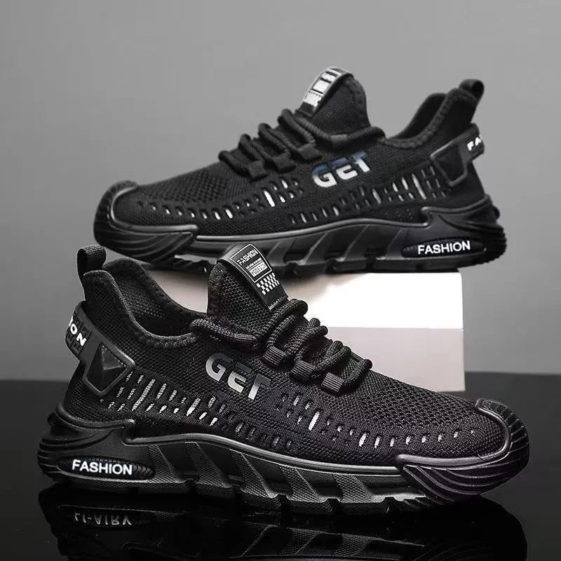 Damen Sneaker Leicht Mesh Laufschuhe Bequem Modern - BerlinGlamour