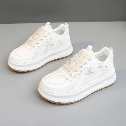 Damen Sneaker Sportlich atmungsaktiv Mesh Sohle