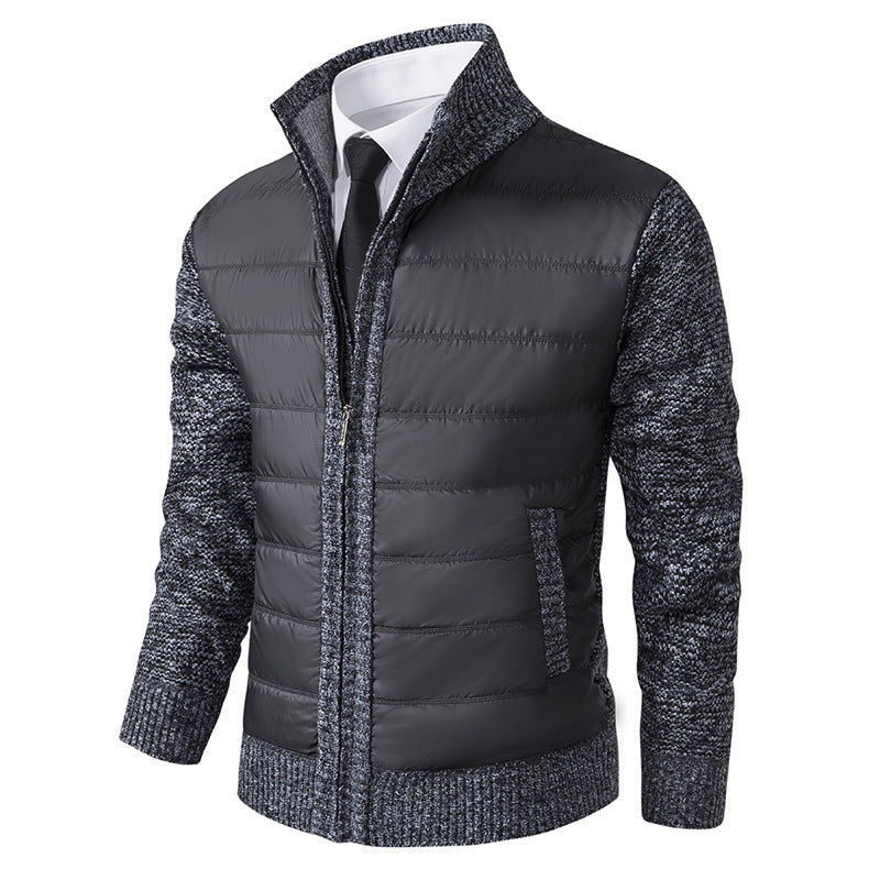 Herren Kapuzenjacke Sportlich Strukturiert Elegant