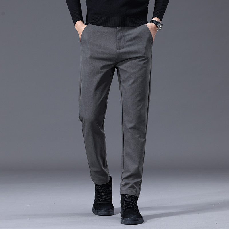 Herren Slim Fit Hose Bequem Mit Taschen
