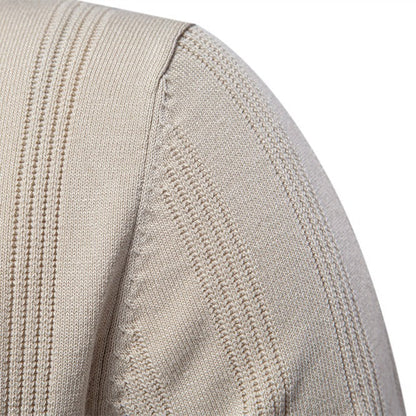Herren Polo-Shirt Kurzarm Streifenmuster Modern