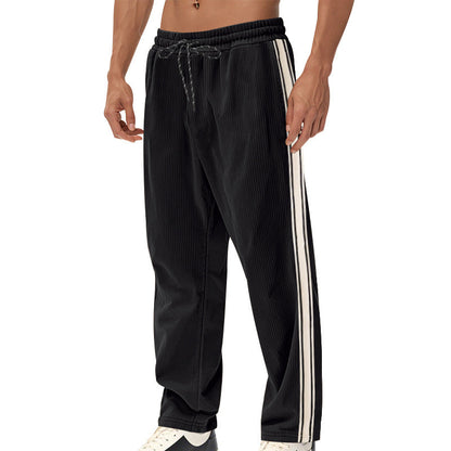 Herren Sportliche Jogginghose mit Seitlichen Streifen