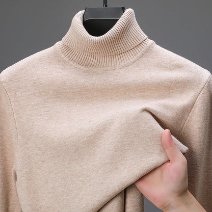 Herren Rollkragenpullover Eleganter Baumwolle Modern