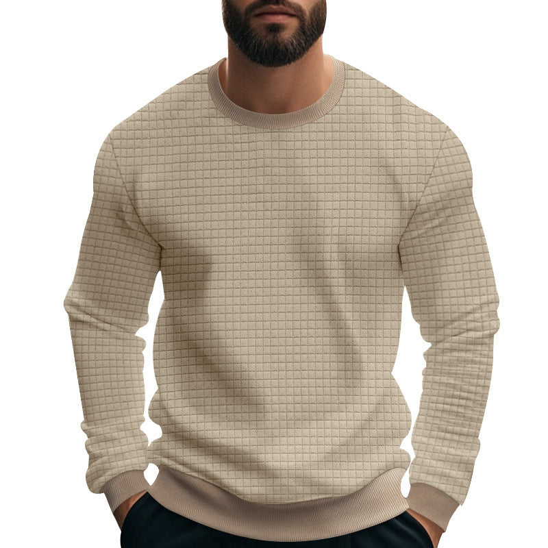 Herren Sweatshirt Grau Modern Sportlich
