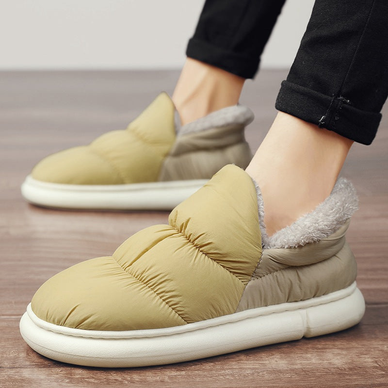 Damen Slipper Warm Gefüttert Rutschfest Winter