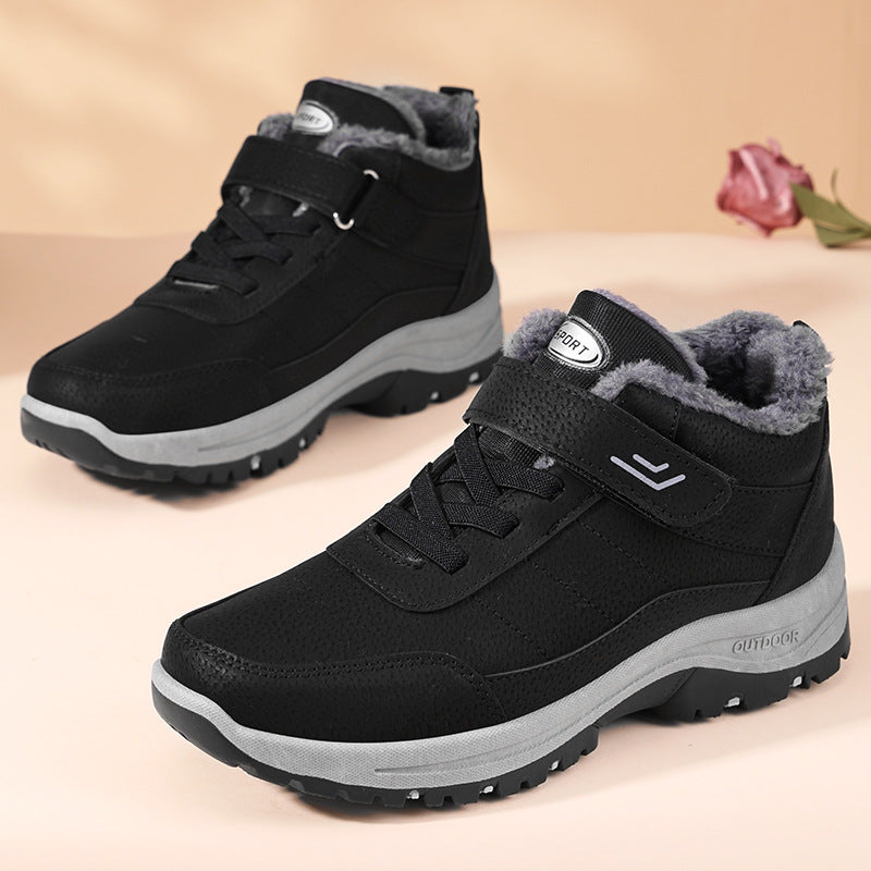 Damen Winterstiefel Warm Isolierend Fleece-Innenfutter - BerlinGlamour