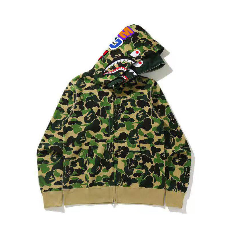Herren Camouflage Jacke Kapuzenjacke Reißverschluss
