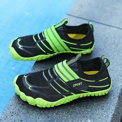 Damen Badeschuhe Sportlich Bequem Sommer