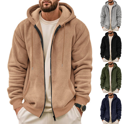 Herren Sweatjacke mit Taschen Sportlich Modern - BerlinGlamour