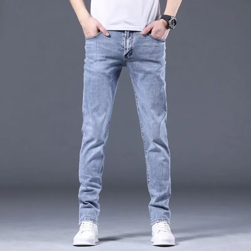 Herren Jeans Slim Fit Vintage Style - BerlinGlamour