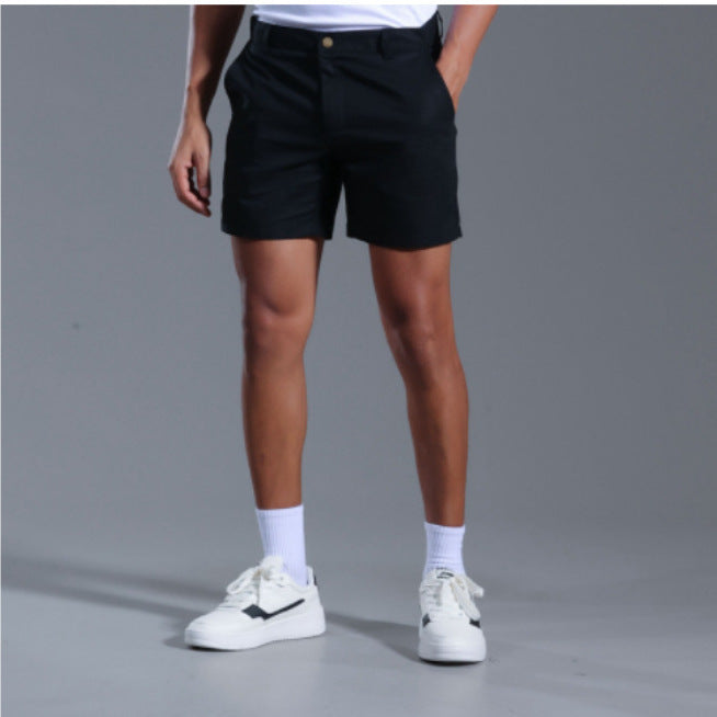 Herren Shorts Baumwoll-Mix mit Taschen Bequem Freizeit