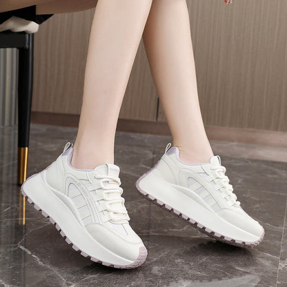 Damen Sneaker Sportlich Chunky Atmungsaktiv Comfort