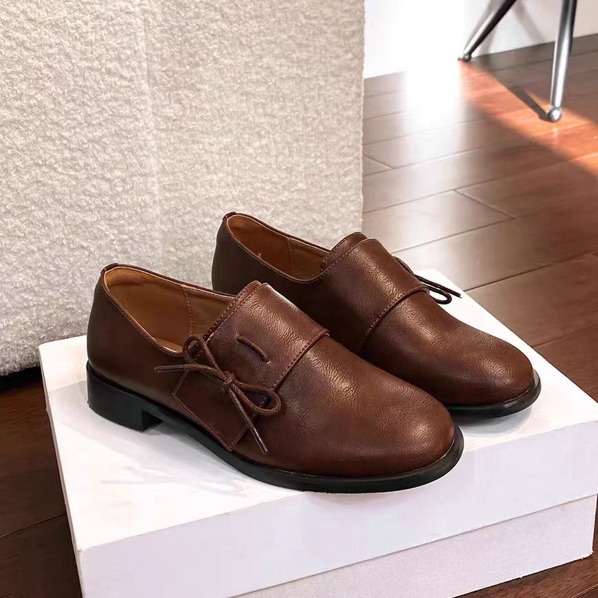 Damen Schnürschuhe Bequem Elegant Schnalle Schwarz