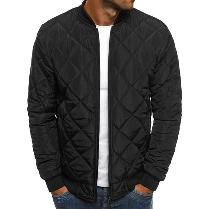 Herren Steppjacke Freizeitjacke Warm Sportlich