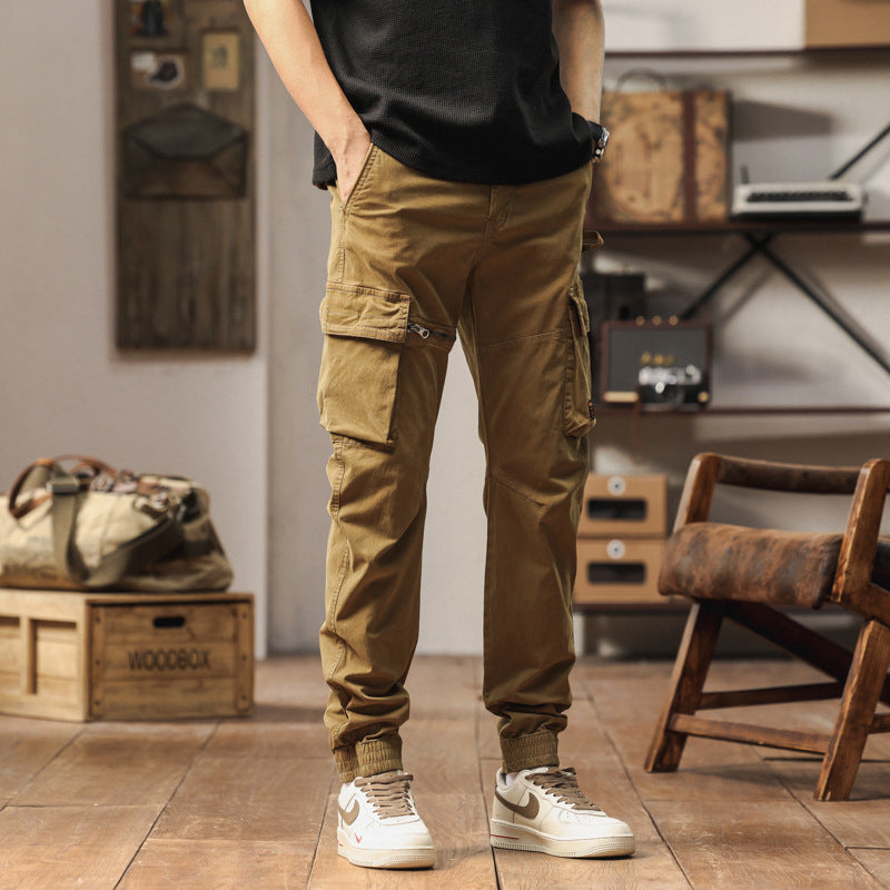 Herren Cargo-Hose Modern Freizeit Hose Bequem - BerlinGlamour