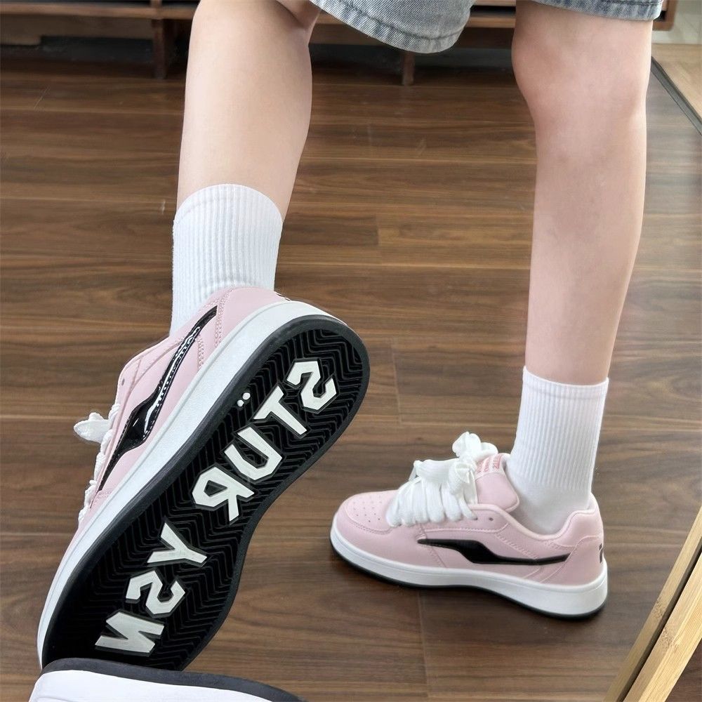 Damen Sneaker Sportlich Komfortabel Schnürung