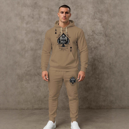 Herren Hoodie Sportlich mit Grafik-Design