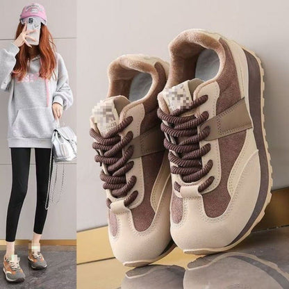 Damen Sneaker Sportlich Atmungsaktiv Mit Weicher Sohle - BerlinGlamour